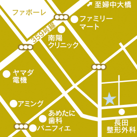 Calm hair（カルムヘアー）マップ